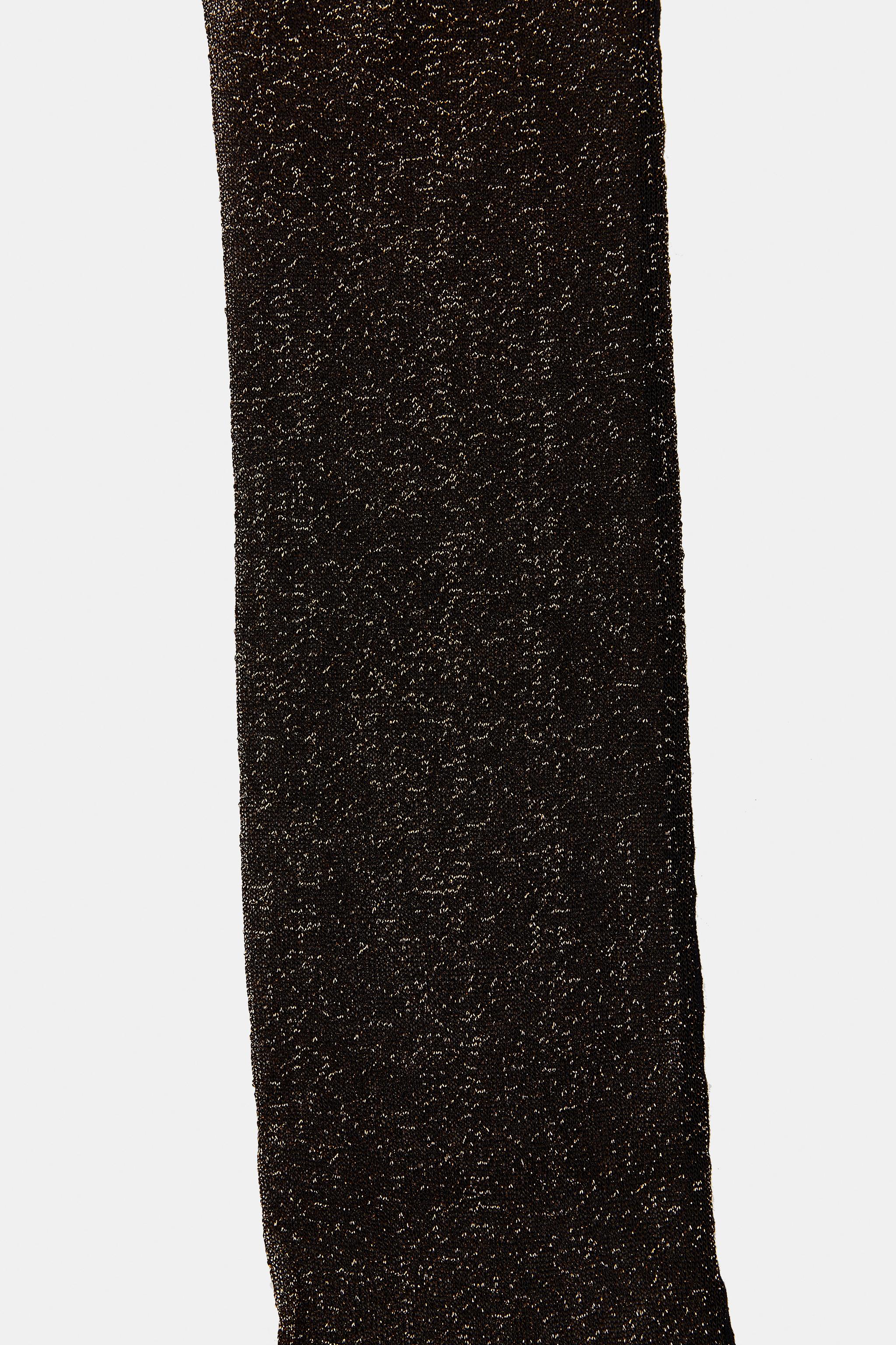 METALLIC THREAD ANKLE SOCKS